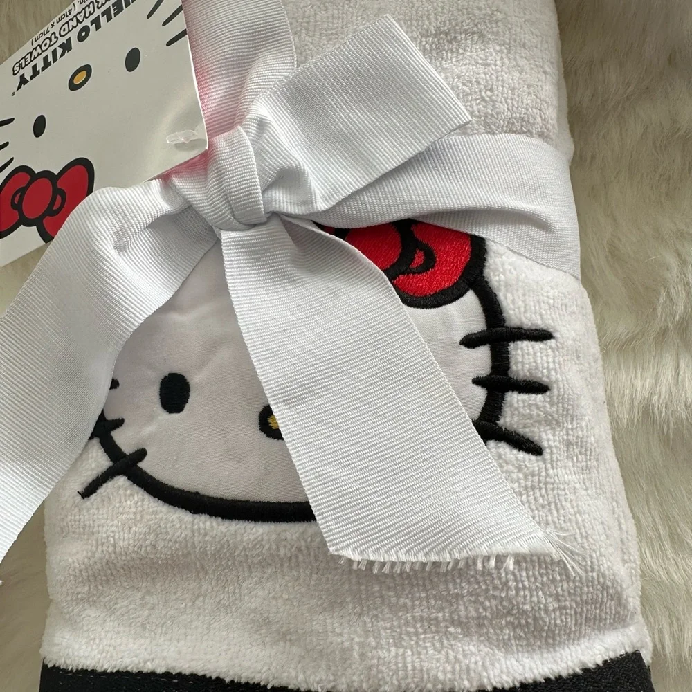 Hello Kitty 2Towels & Ceramic Tray